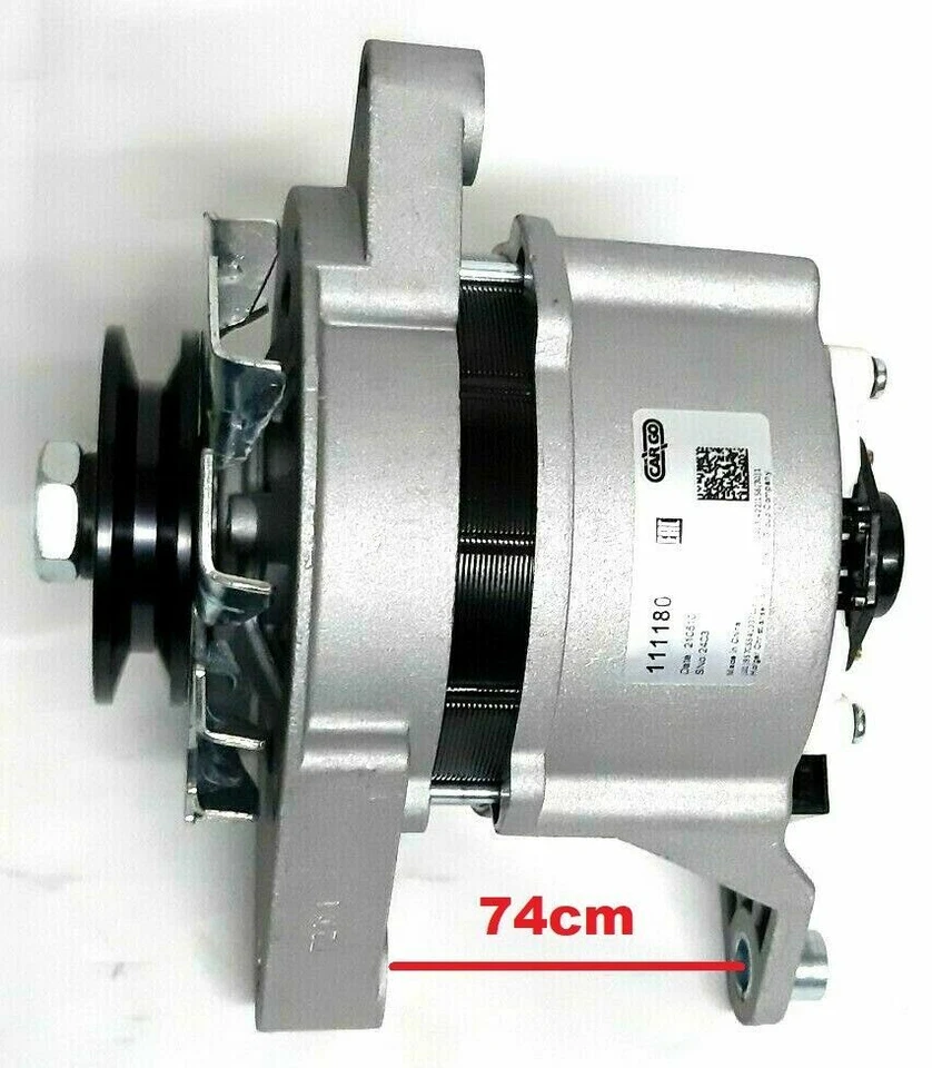 ALTERNATORE TRATTORE FIAT 540-640 NEW HOLLAND SAME FIAT 128 BOSCH MARELLI ISKRA - Immagine 4 di 4