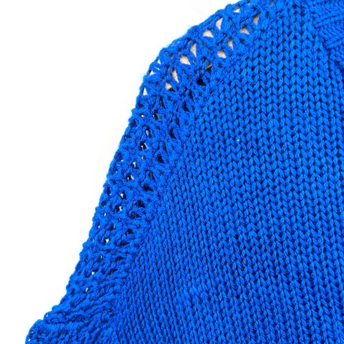 NEU Abound lockerer Strick royalblau Pullover Pulli Drop Shoulder leicht S - Bild 5 von 9