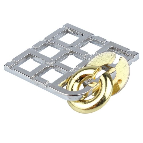 Metal Brain Teaser Toys Puzzles Game Luban Lock Puzzle Toy Metal Wire Puzzle - Picture 9 of 35