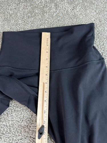 Lululemon Wunder Under Stirrup Pant Womens 6 Black Full On Luxtreme Yoga Ladies* - Picture 6 of 13