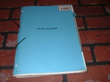 GENUINE HONDA VF750 CUSTOM FACTORY & DEALERS WORKSHOP MANUAL.FREE U.K. POST.