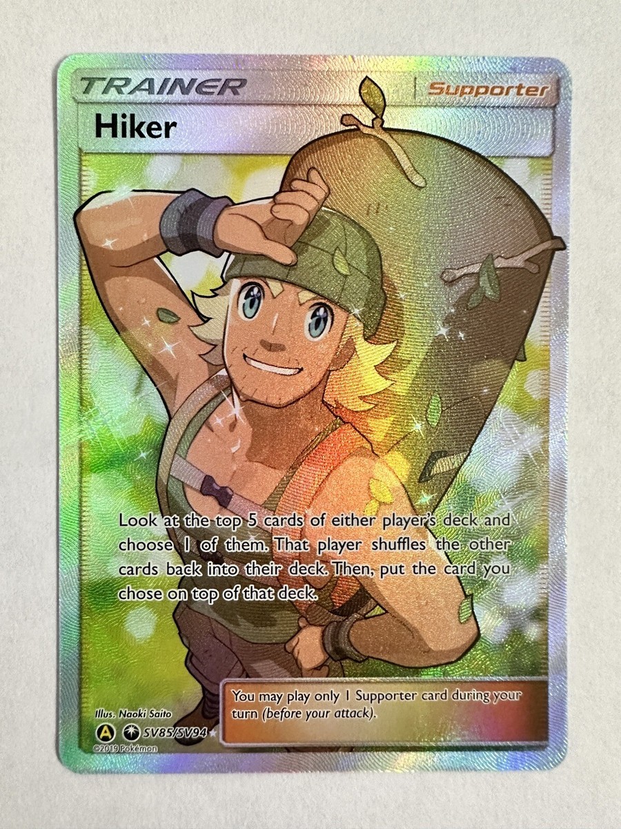 pokemon hidden fates card list price Pokémon TCG - Hiker SV85/SV94 Full Art Ultra Rare Sun & Moon