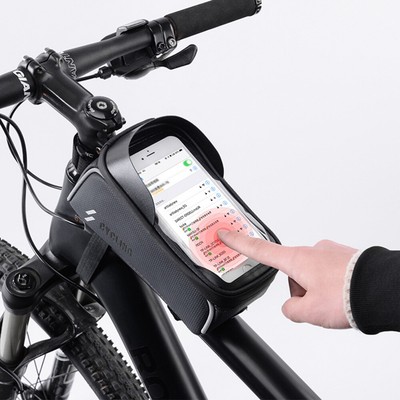 Vélo Sac étanche pour Cadre Tube Avant Tactile Sacoche Téléphone VTT Cyclisme