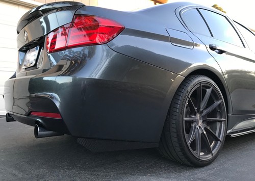 Real Rear Carbon Fiber Bumper Splitter Lip Fits BMW M3 M4 E92 Diffuser Extension - Picture 6 of 12