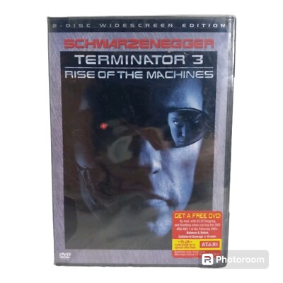 Terminator 3: Rise of the Machines (DVD, 2003, 2-Disc Set Full Screen) New 
