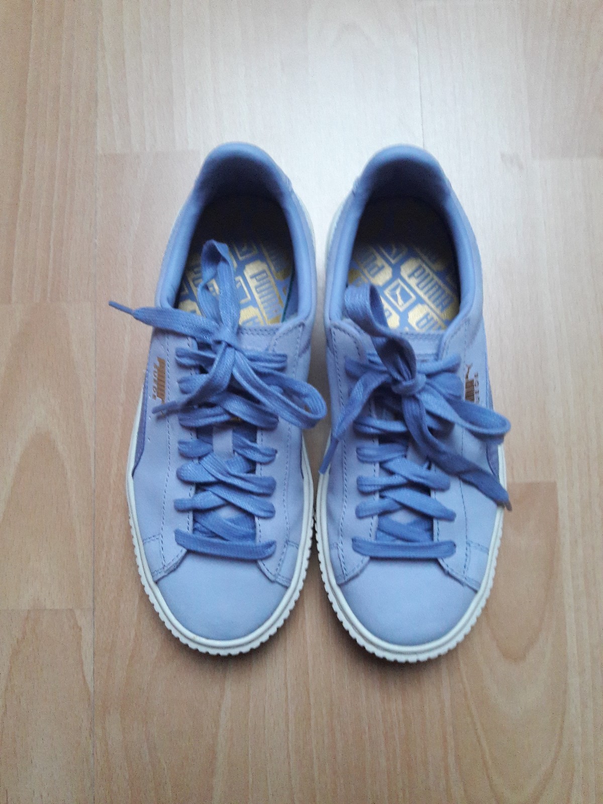 Puma Suede Platform Satin in flieder, Gr.36 Puma Suede Platform Satin in flieder, Gr.36