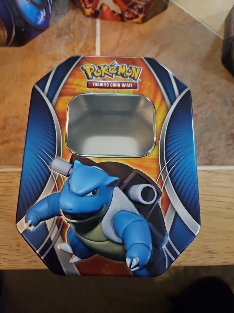 Pokémon TCG Blastoise EX Empty Tin Collectible No Cards | eBay