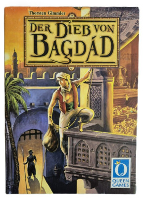 Der Dieb von Bagdad Queen Games Brettspiel Familienspiel TOP Zustand Komplett