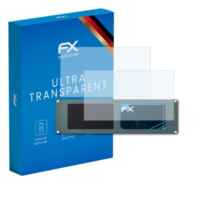 atFoliX Schutzfolie für Blackmagic Design SmartScope Duo 4K klar