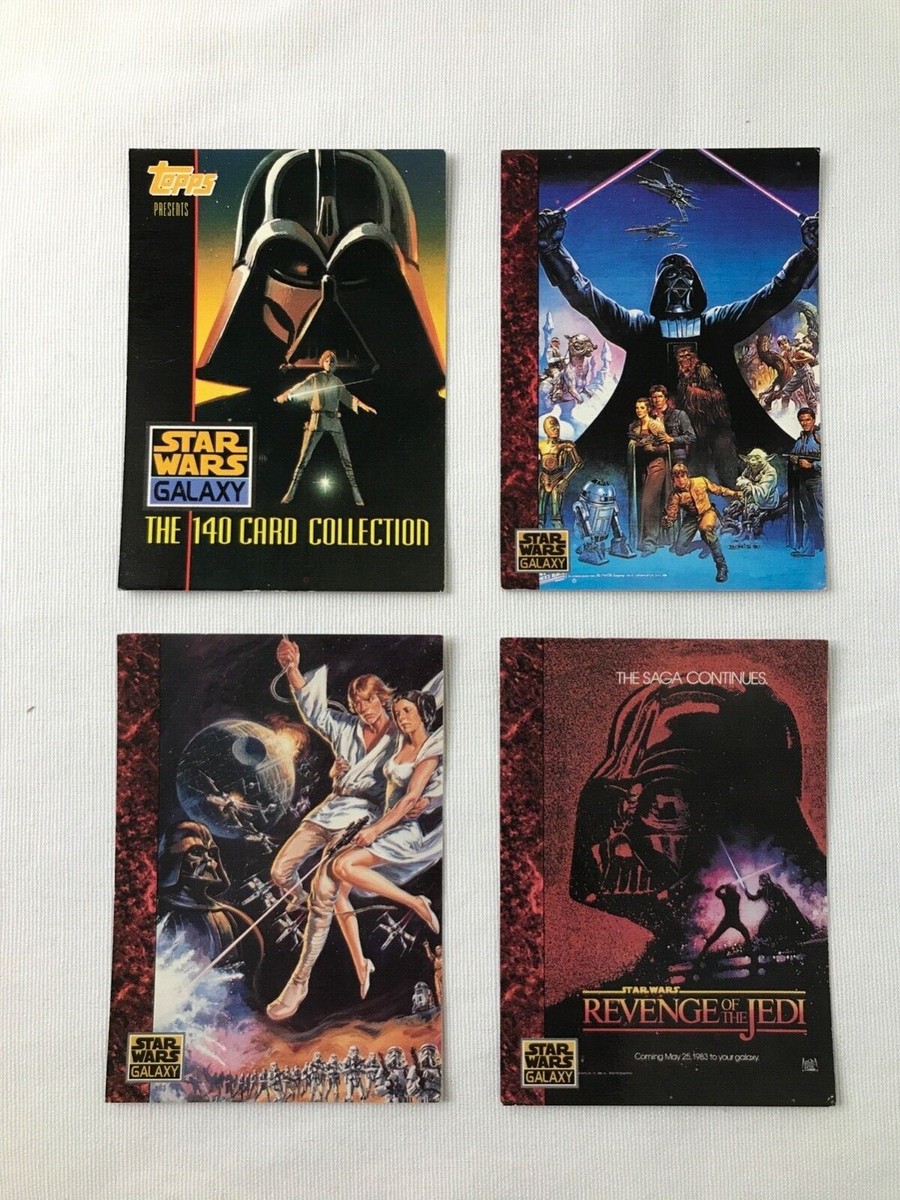 Star Wars Topps collector cards, 16 cards, 90s | eBay Star Wars Topps collector cards, 16 cards, 90s | eBay