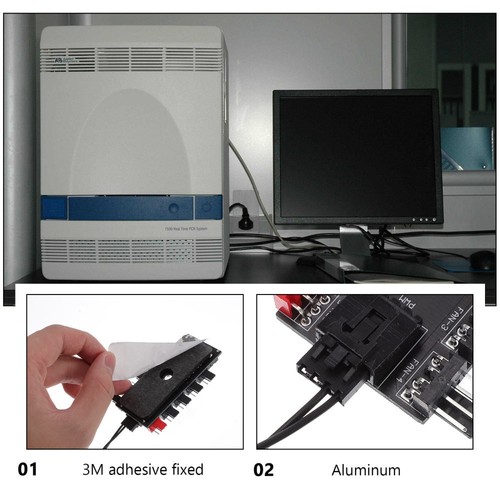 Mozzo Del Ventilatore Hub Di Raffreddamento Computer Della Ventola - Photo 9/12