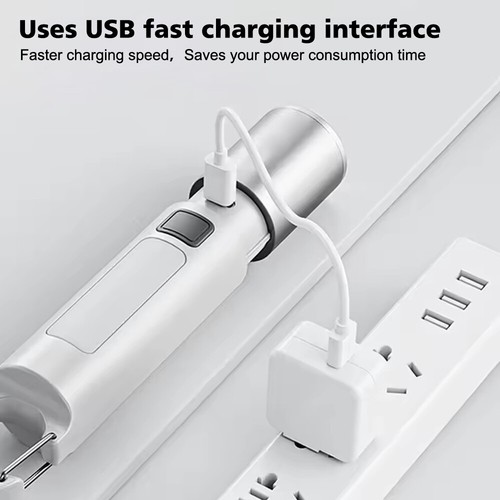Super Bright Outdoor Strong Light Flashlight Super Brigh Emergency Flashlight US - Picture 8 of 18