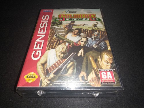 Soldiers of Fortune Sega Genesis BRAND NEW Sealed! - Afbeelding 1 van 3