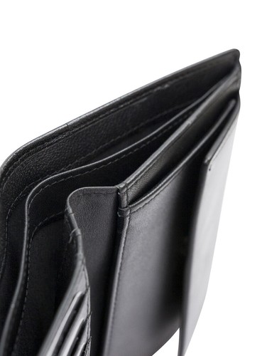 LEAS Design Geldbörse Herren extra dünn Kreditkartenetui Herren mit XXL Münzfach - Bild 5 von 10