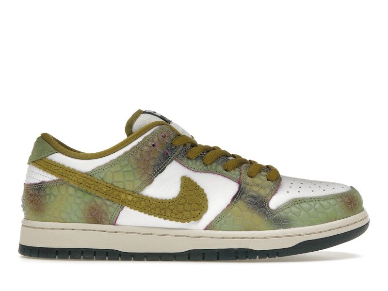 Кроссовки Nike Alexis Sablone x Dunk SB Low зеленые - HJ3386-300