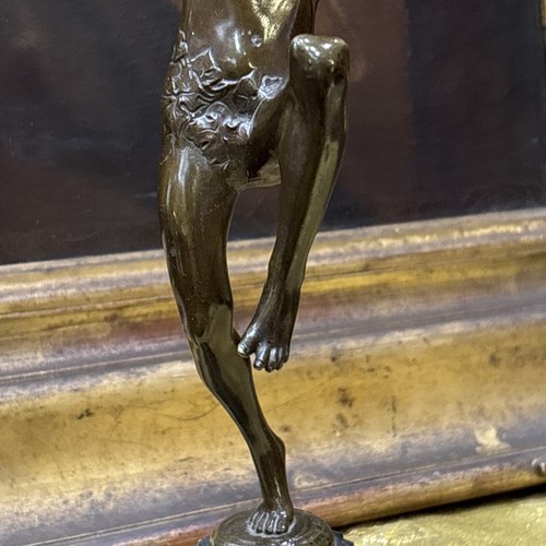 ancien bronze epoque art deco 1930 par Piron faune danseur aux cymbales danseuse - Picture 3 of 7