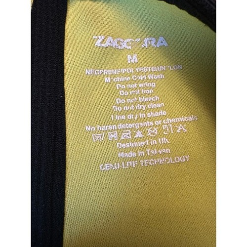 Zaggora Hot Pants Sauna Shorts Workout Fitness Gym Black Shorts Woman's Medium - Picture 3 of 8