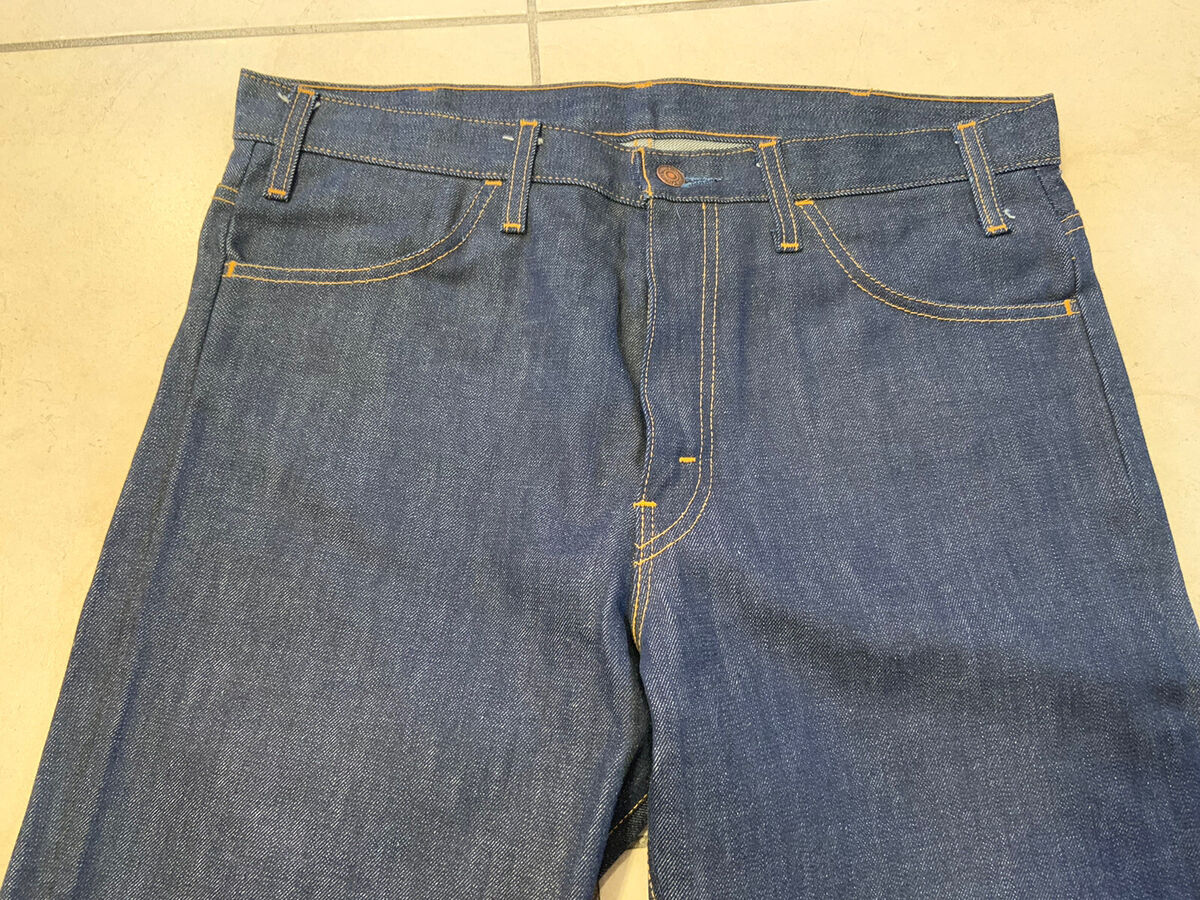 Vintage Levis 684? Orange Tab Big E Bell Bottom Flare Jeans