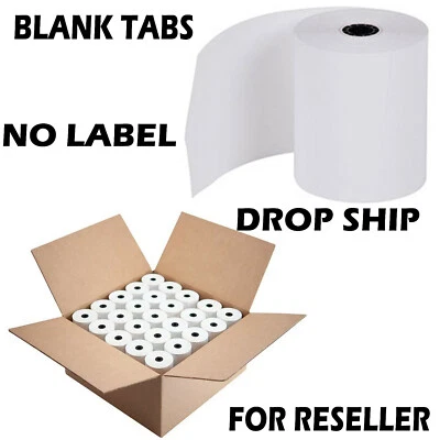 EMERCHANTSUPPLIES® Drop Shipping 3 1/8" x 200 Thermal POS Cash Register 50 Rolls x 2 cases BPA Free