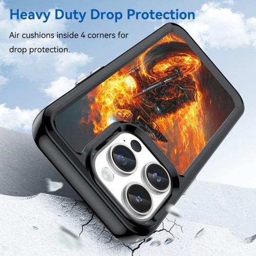 For Samsung S25 S24 S23 S21 S22 FE Ultra Anti wear Case skull motorcycle vintage - Afbeelding 20 van 25