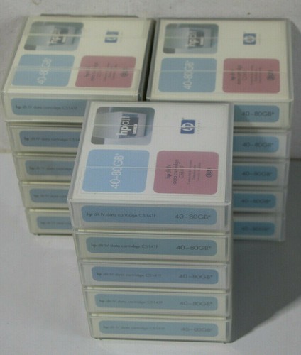 13x HP Datensicherungsband C5141F DLT-IV 40-80GB (S1358-R61) - Bild 2 von 3