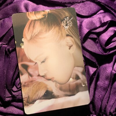 Rose BLACKPINK SEASON Girl KPOP Photo Goddess Card Kiss