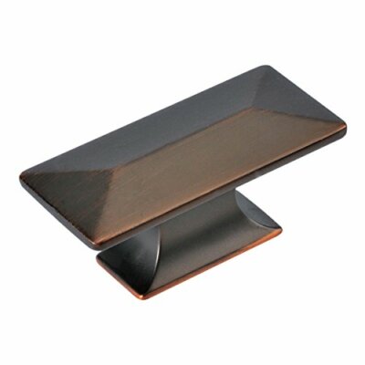 Bouton Fenêtre Antique Hickory P2152-WOA - Finition Bois Antique - Dimensions 2-5/16" X 1-1/16"
