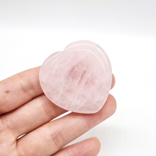 Heart Thumb Worry Stone Pocket Palm Healing Crystal Chakra Reiki Meditation - Bild 22 von 25