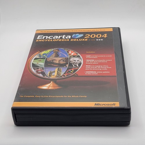 Microsoft Encarta 2004 Encyclopedia Deluxe 3 CD Set - Bild 3 von 8