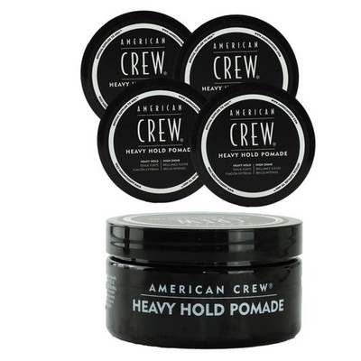 American Crew Heavy Hold Pomade 4 x 85 g Haarwachs Stylingwax ultrastarker Halt