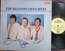 Shadows - The Shadows Favourites Aussie Only Axis 1985 16 Track 12" LP EX/EX