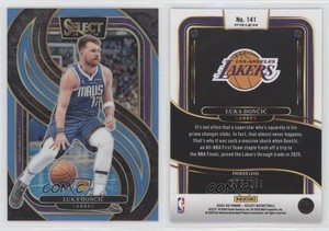 2024 Panini Select Premier Level Light Blue Prizm /299 Luka Doncic Dončić #141