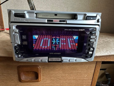 KENWOOD DPX-6100MD CD・MDデッキ Kenwood DPX-6100MD 2DIN Car Audio CD MD Player DSP EQ Tested Works