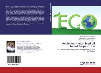 Aegle marmelos Seed oil based biopesticide Murugesan Shourimuthu