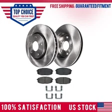 Rear Disc Rotors Cearmic Brake Pads for 2009 - 2014 2016 - 2019 Nissan Maxima