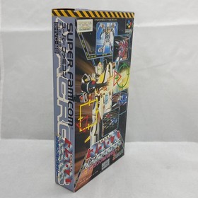 Macross Scrambled Valkyrie Super Famicom SFC Nintendo Zamuse SNES Box Tested JP