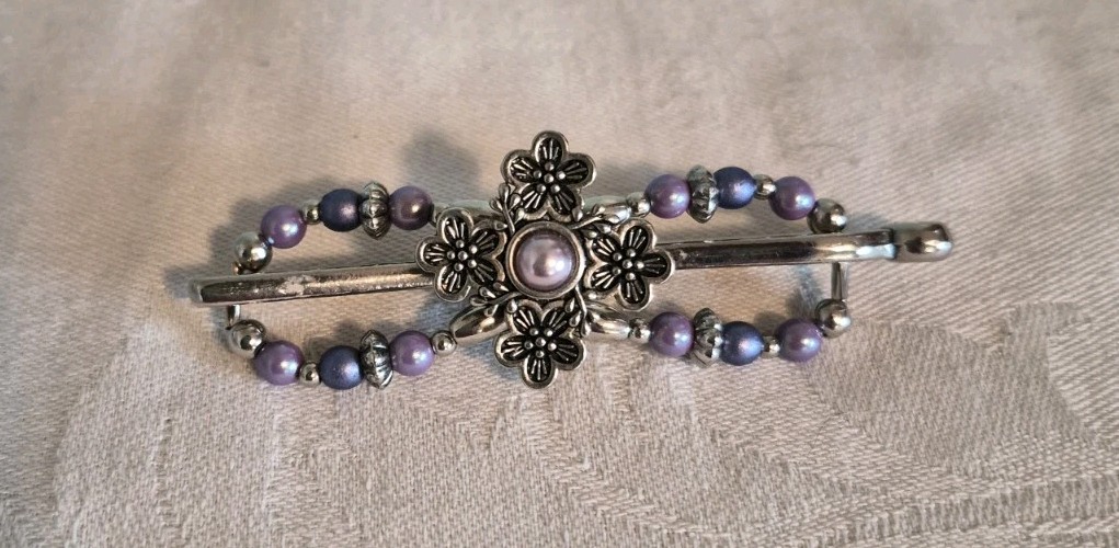 Lilla Rose Vintage Style Hair Clip Flower Flexi