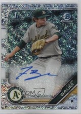 2019 Bowman Draft Chrome Pick Sparkles Refractor 50/71 Tyler Baum Auto 4f5