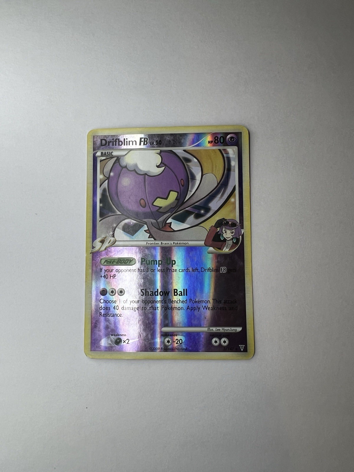 Drifblim FB 3/147 Holo Rare Supreme Victors Reverse Holo MP