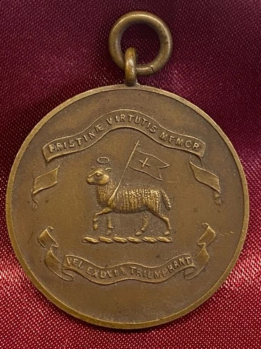 WW1 Prisoner Of War The Queens Regiment Bronze Welcome Home Medal