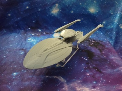 Star Trek 3D Printed Ship  Federation Yorktown Class Dreadnought - 13 Inches
