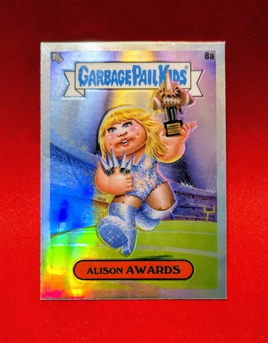 Alison Awards [Red] #8a 2024 Garbage Pail Kids Chrome Music Awards card