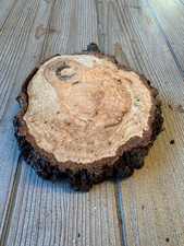 Cherry Burl Slice approximately 9 inches by 7 inches by 1.5 inches thick