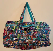 RARE! SUPER STAR NEW w/ tags Jujube x Tokidoki Toki Kaiju City Bag 