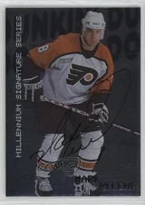 1999 ITG Be A Player Millennium Signature Series Mark Recchi #182 Auto HOF 0h1
