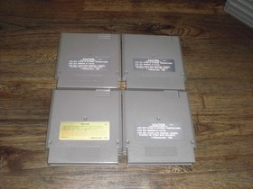 4x NES Teenage Mutant Ninja Turtles TMNT 1 Arcade Baseball Stars Swords Nintendo