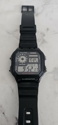 Casio Digitaluhr | AE-1200WH-1AVEF| Schwarz | Armbanduhr |Herren | Digital Watch