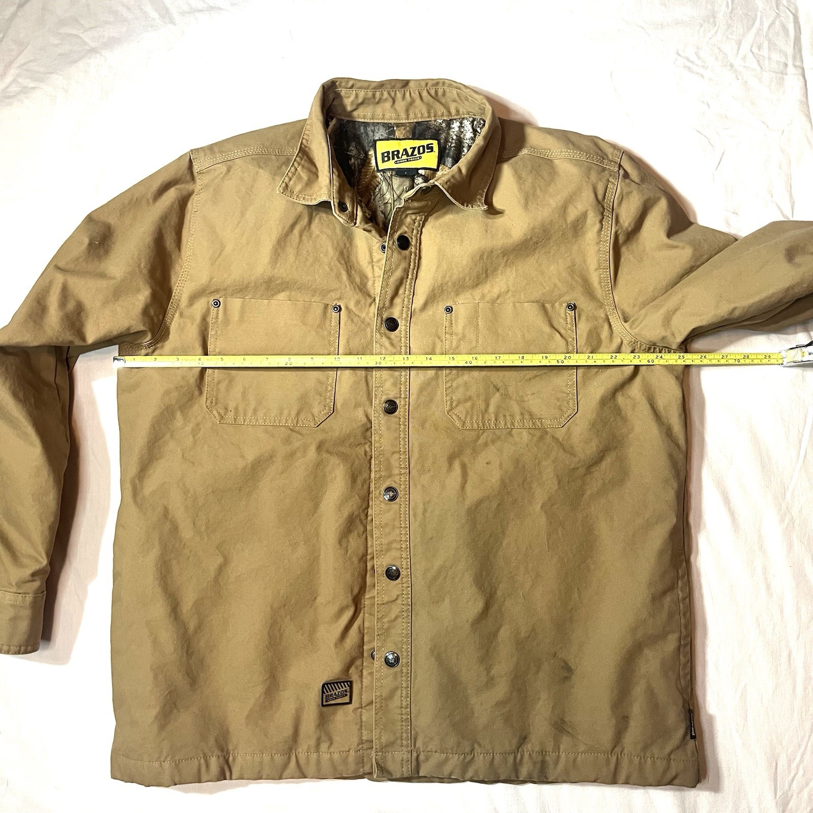 Brazos Work Force Canvas Brown Jacket Workwear Co… - image 6