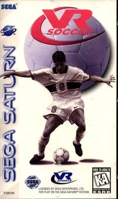 Vr Soccer  (Saturn, 1996) Game Disk Only