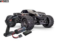 TRAXXAS MINI MAXX Black 4WD BL-S2 Monster Truck Brushless 1/16 2.4GHZ RC RTR